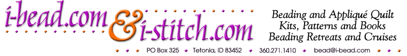 welcome to i-bead.com & i-stitch.com